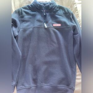 Vinyard Vines blue quarter zip.